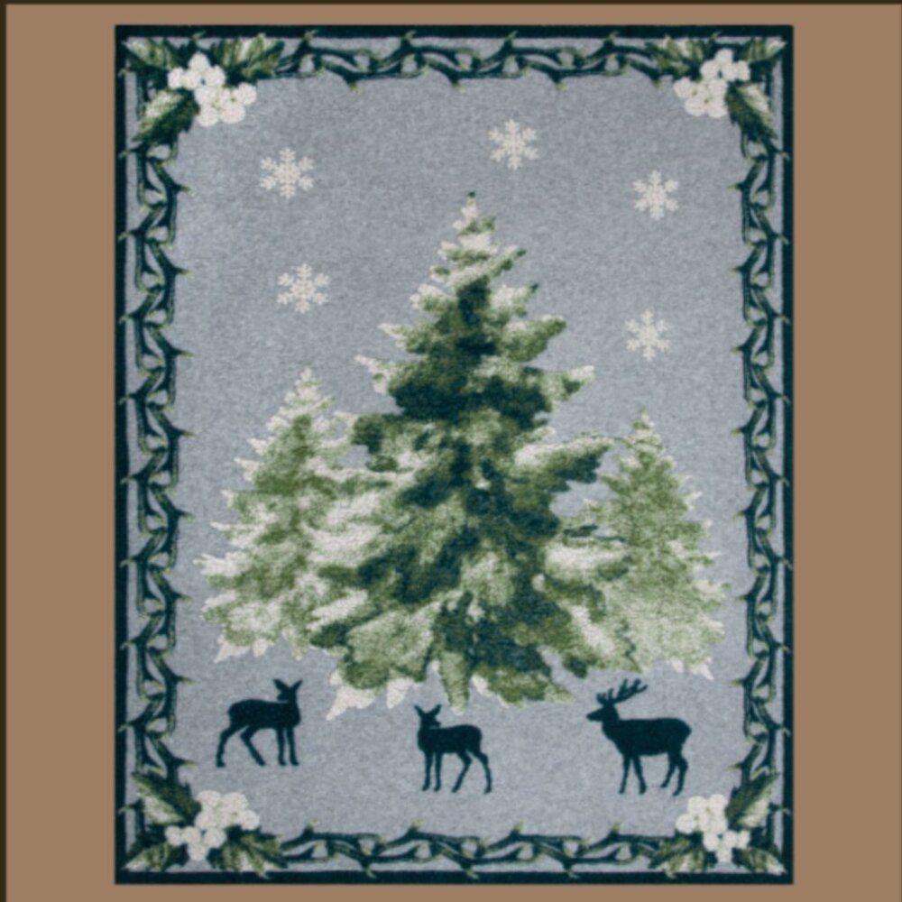 Frati Home Enchanted Forest Throw Blanket